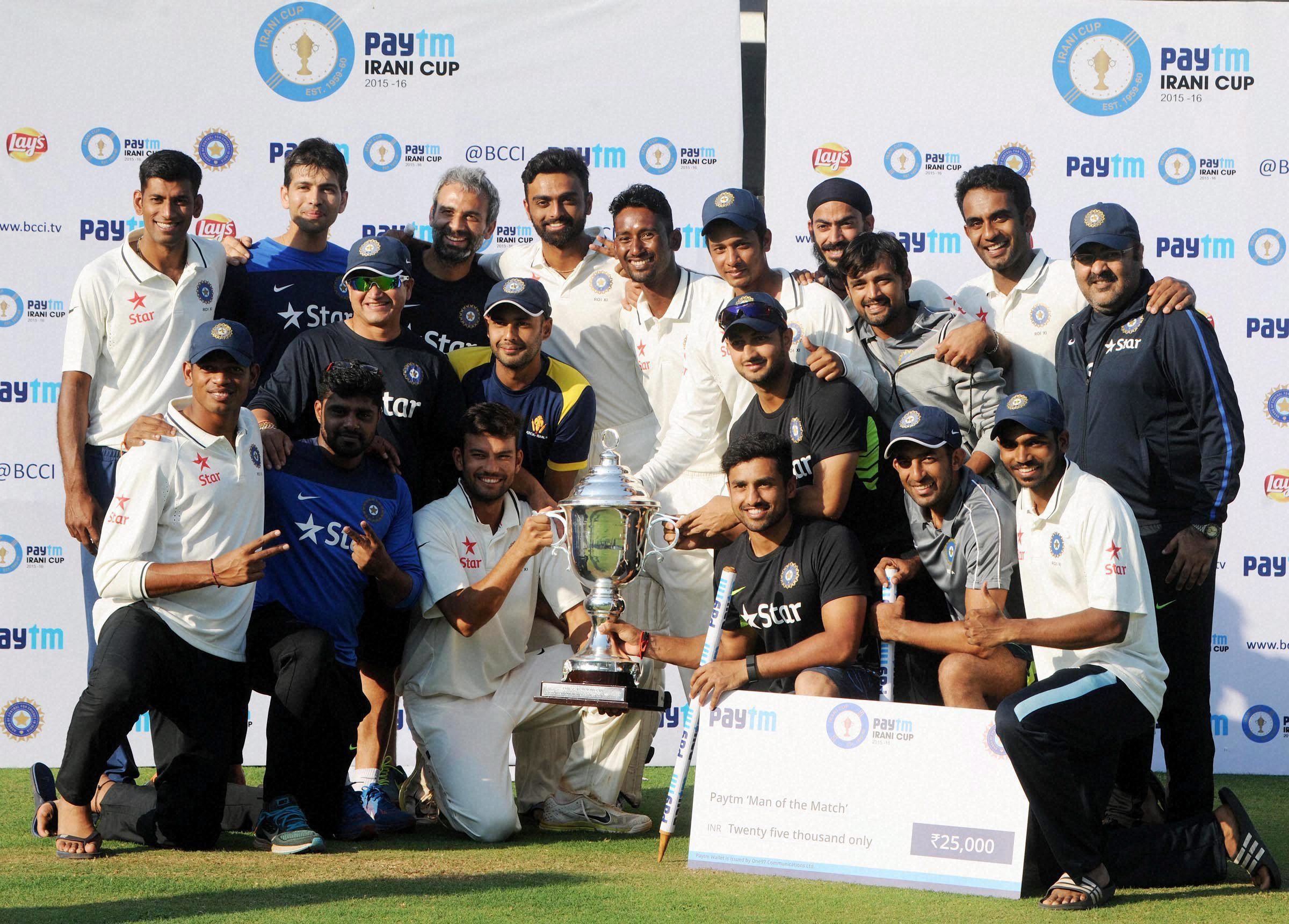 ರೆಸ್ಟ್ ಆಫ್ ಇಂಡಿಯಾಕ್ಕೆ ಐತಿಹಾಸಿಕ ಜಯ